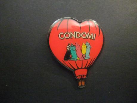 Condomi condoomproducent Duitsland luchtballon
